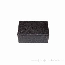 Non-slip surface yoga block